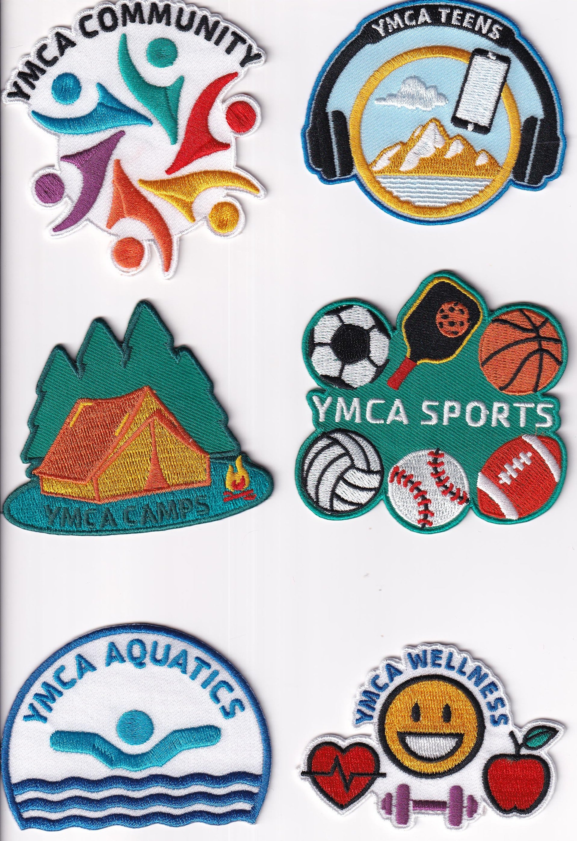Program Iron-On Patches