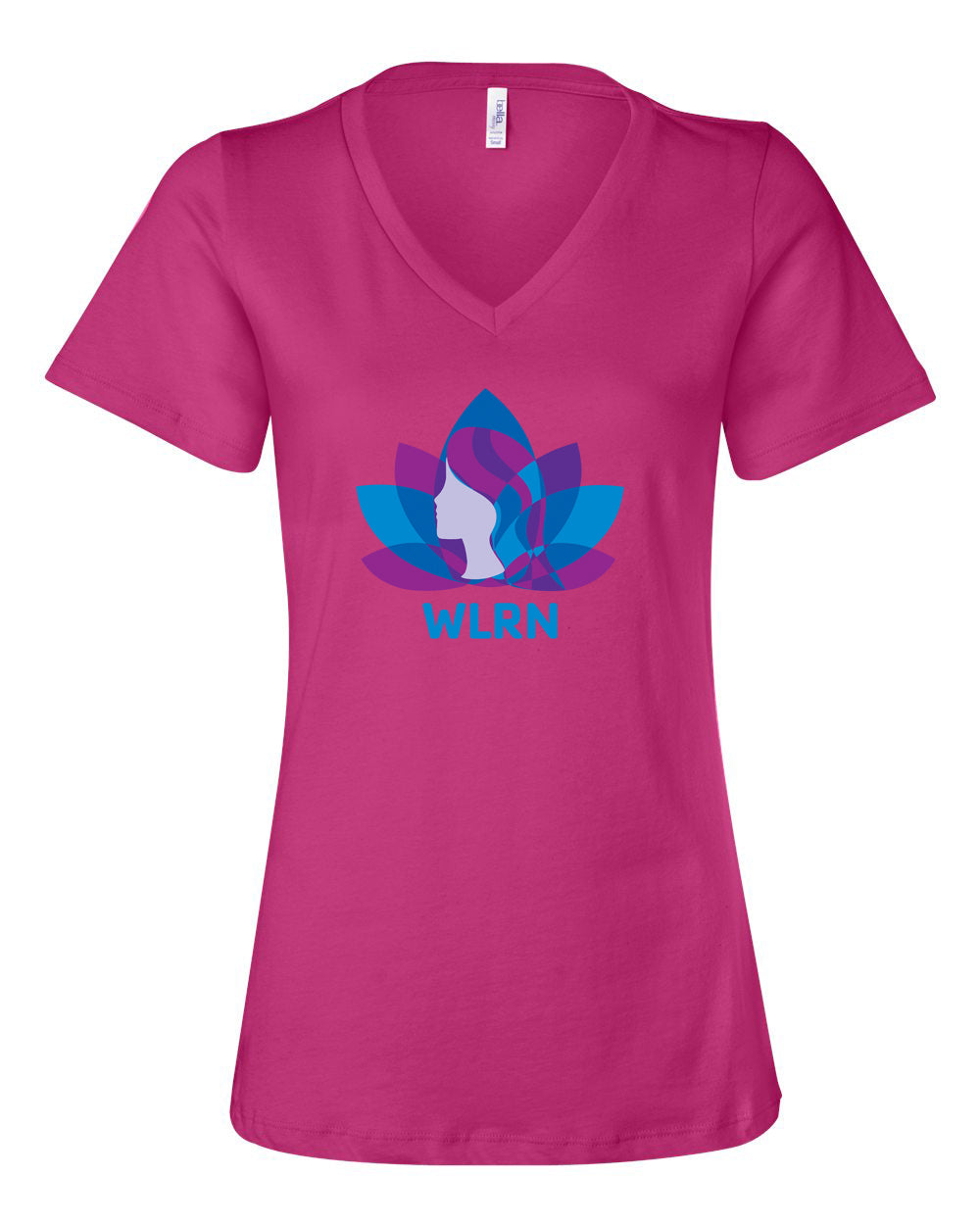 WLRN Ladies' Relaxed V-Neck Tee