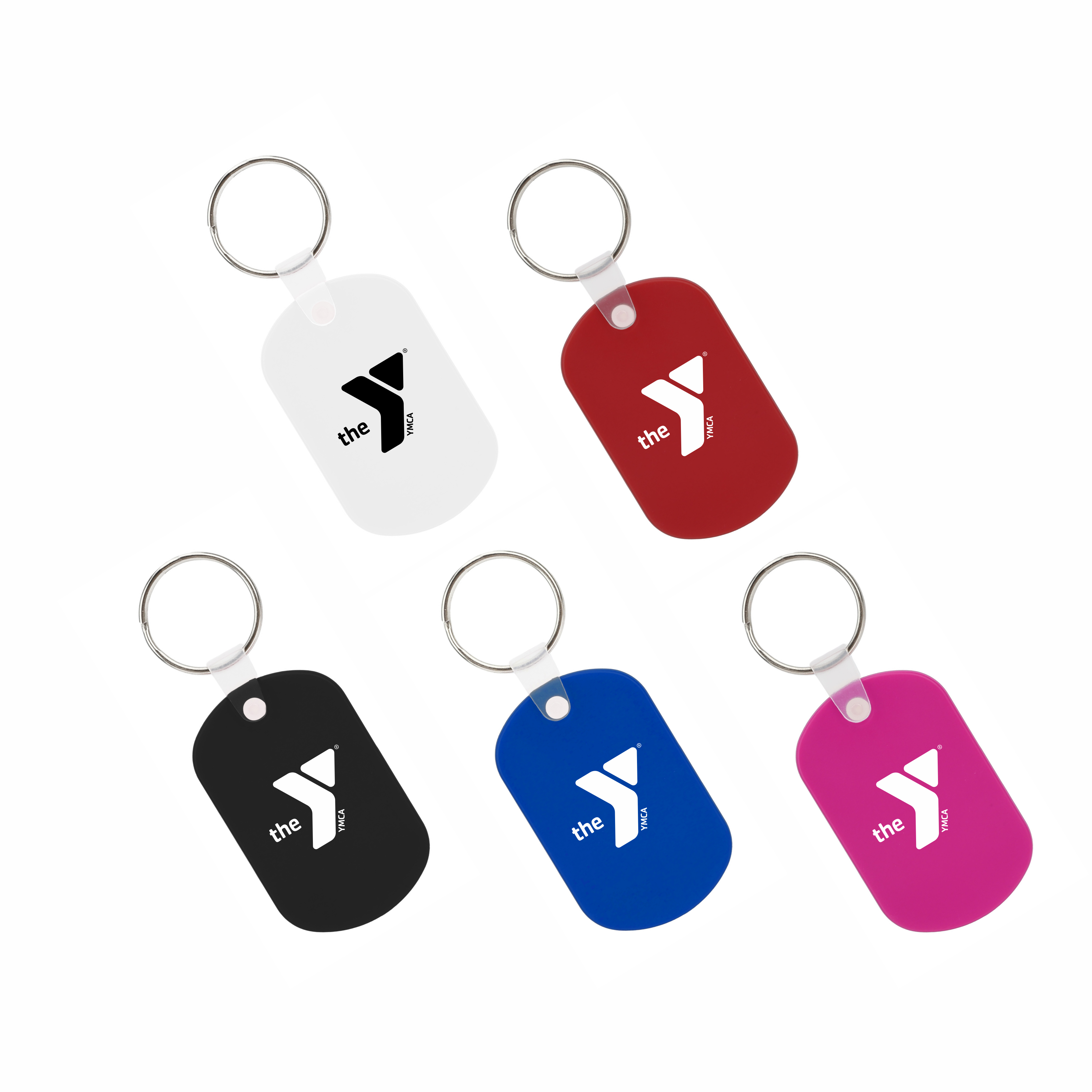 Oval Plastic Key Holder