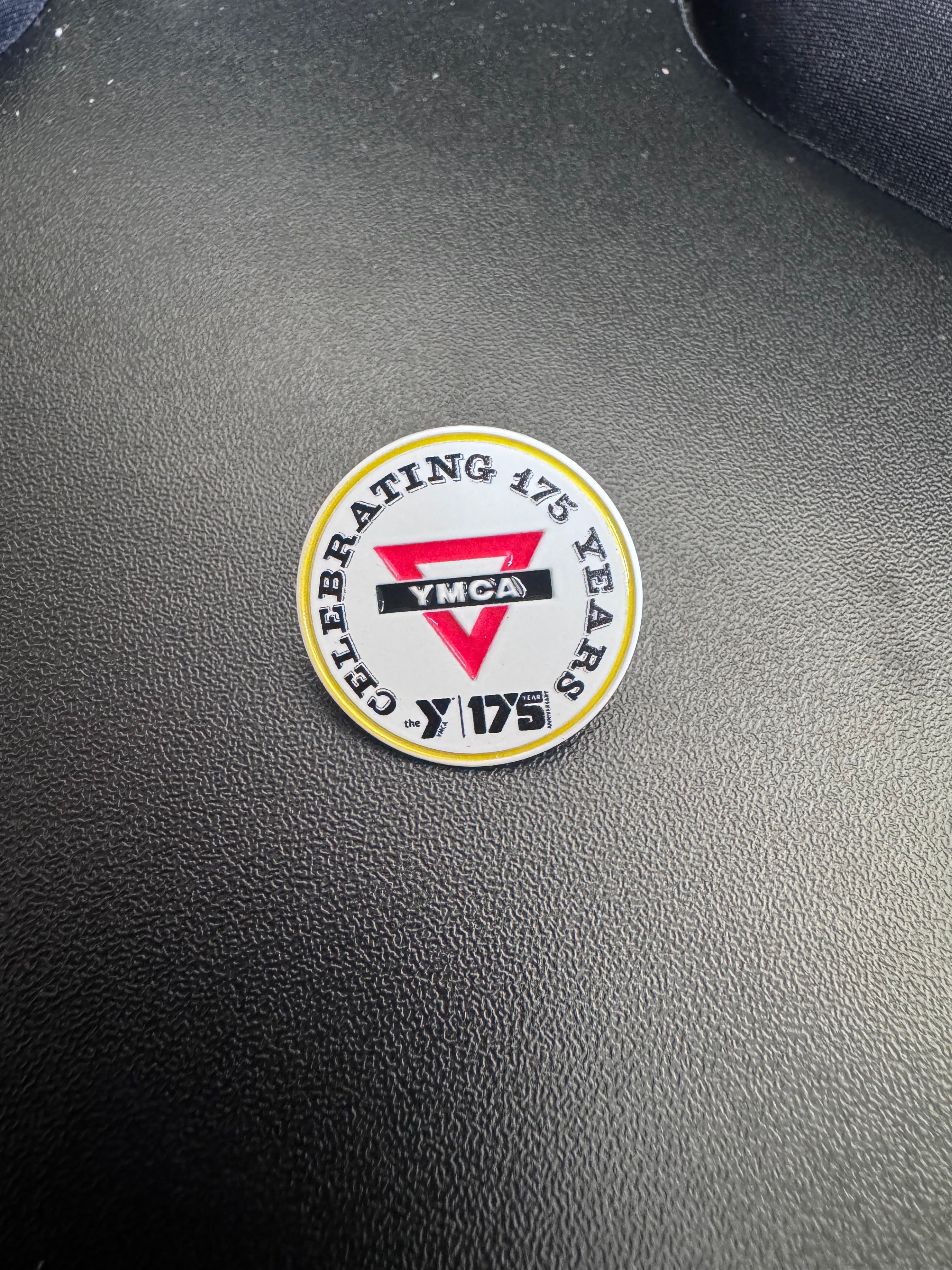 Retro 175th Anniversary 1" Custom Made Lapel Pin