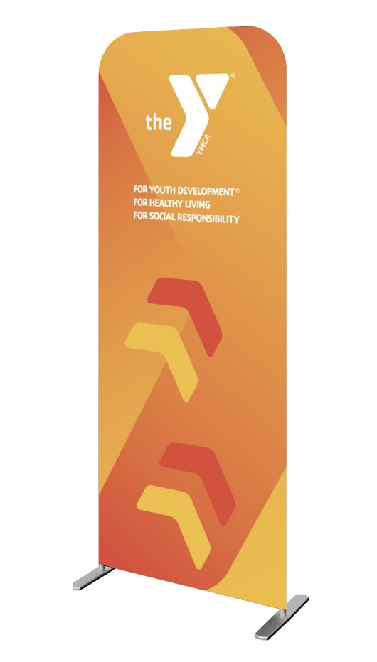 92" Tall Standing Banner - Double Sided
