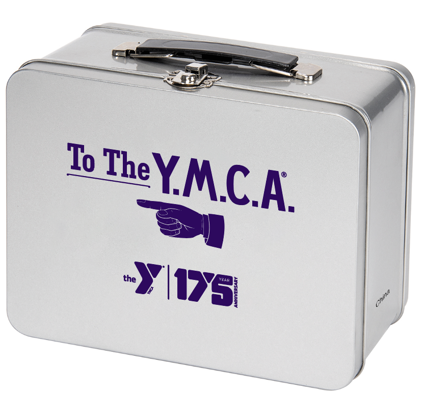 Retro 175th Anniversary Metal Lunchbox