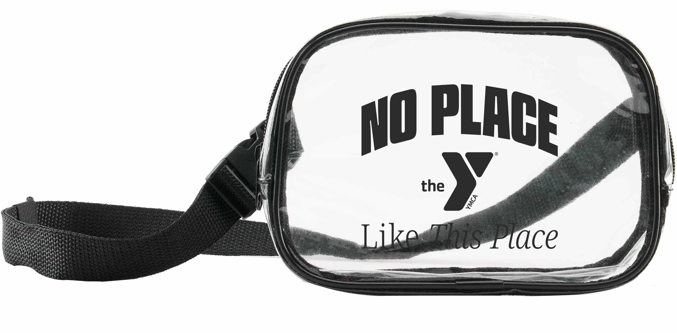 No Place Clear Belt Bag