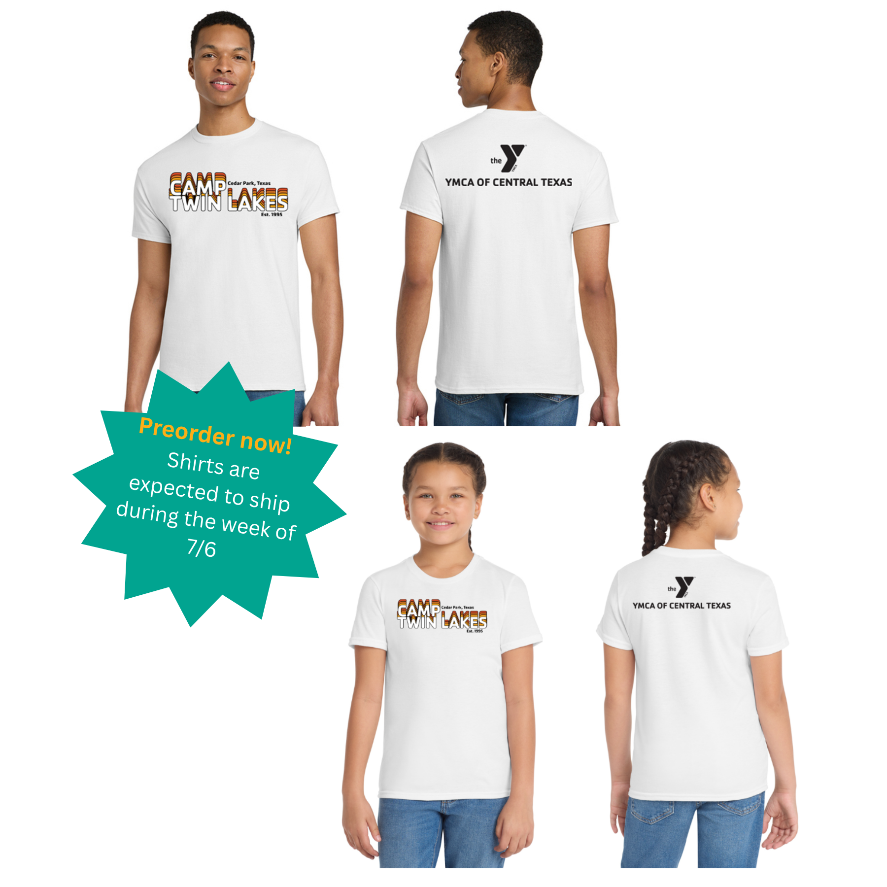 Camp Twin Lakes Fundraiser Shirt