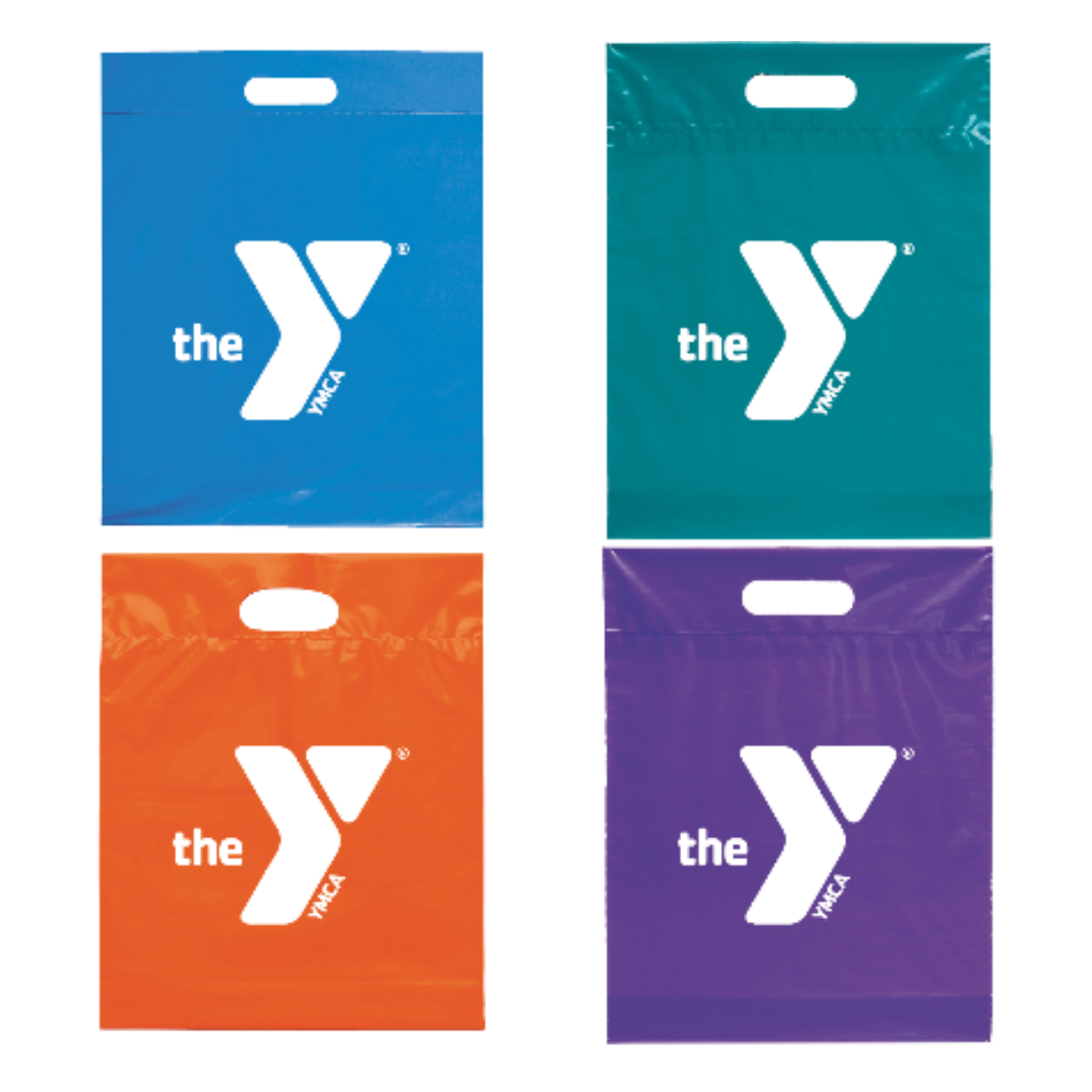 12x15x3 Plastic Handle Bag