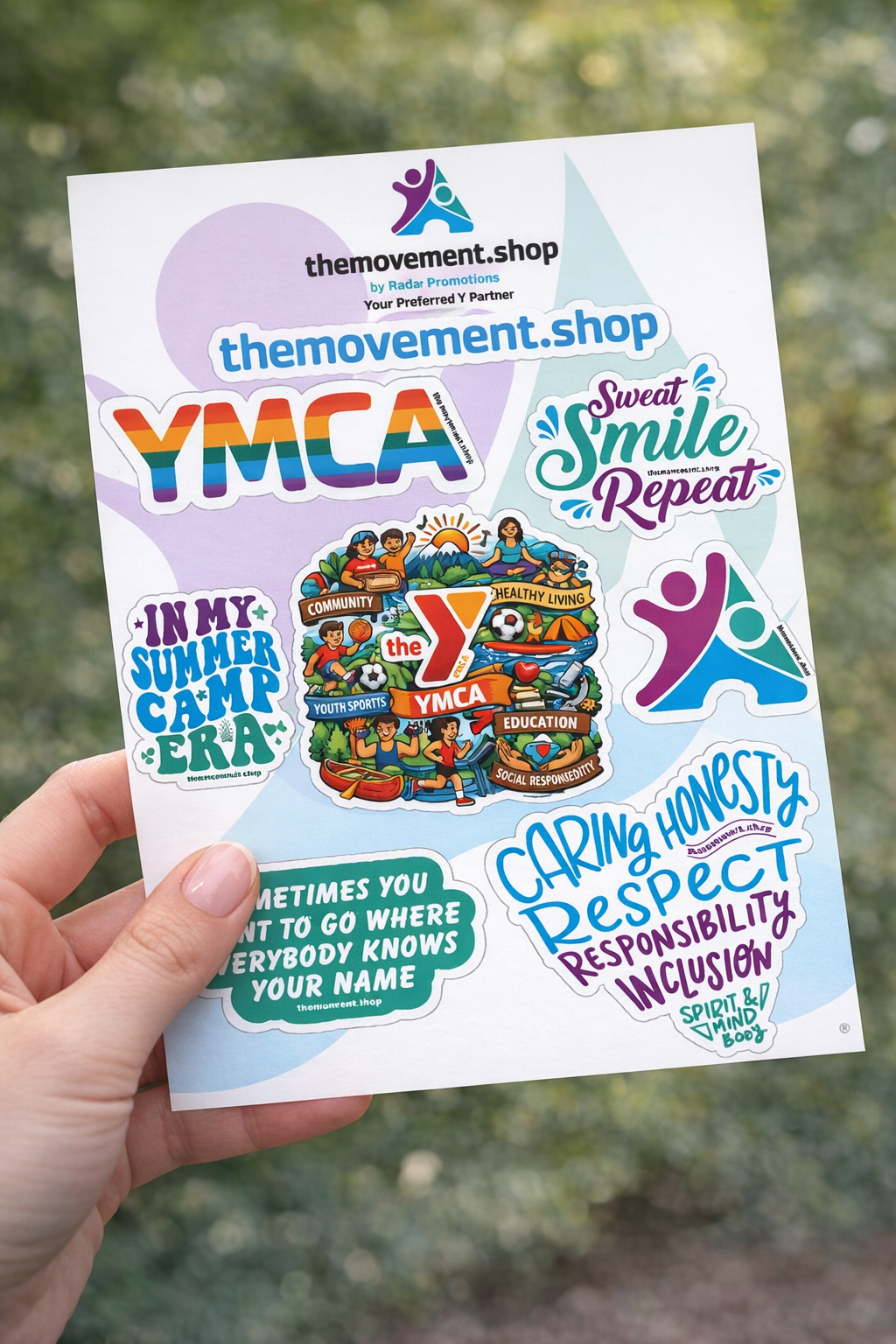 TheMovement.Shop Sticker Sheet