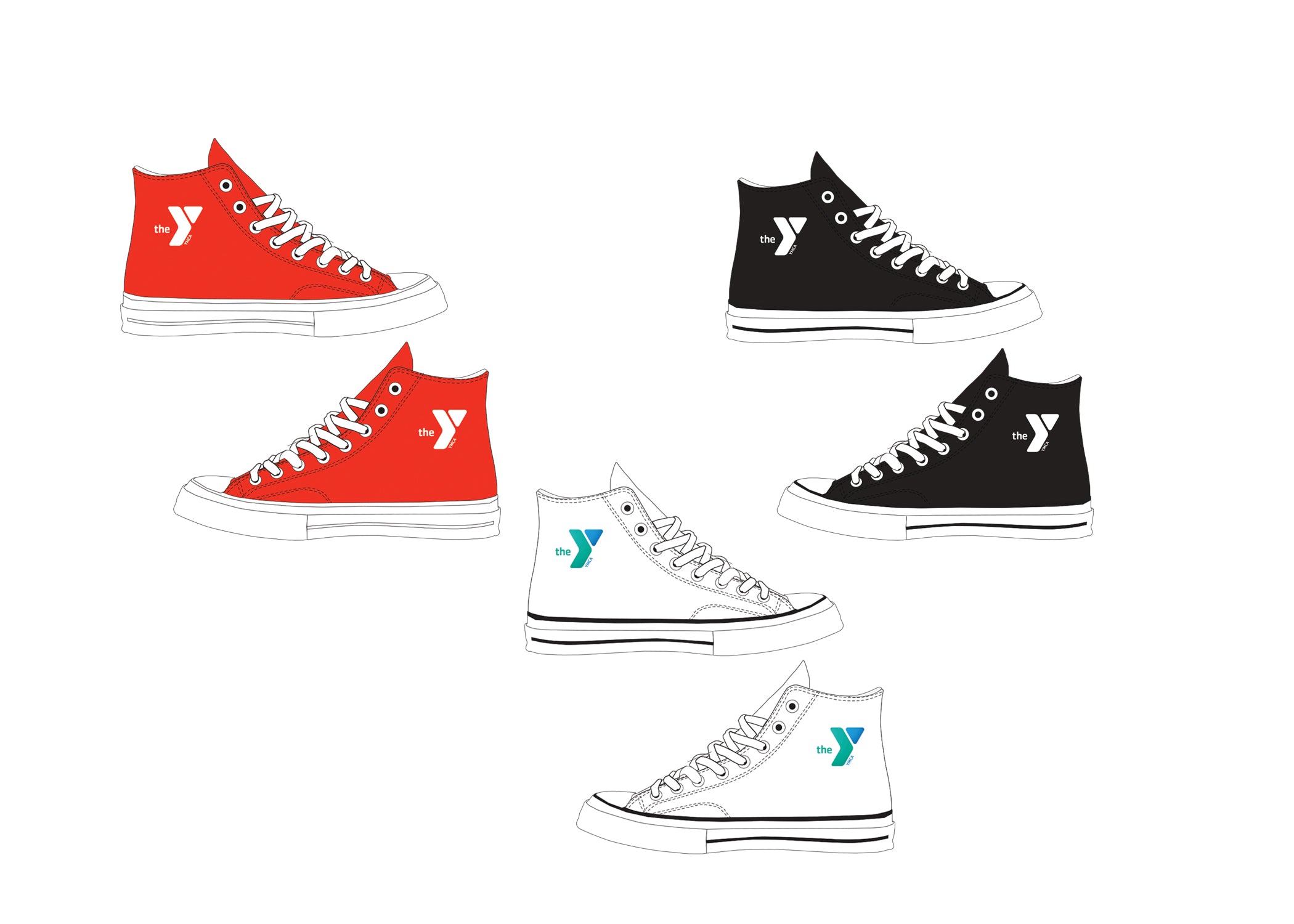 Custom High-Top Shoes