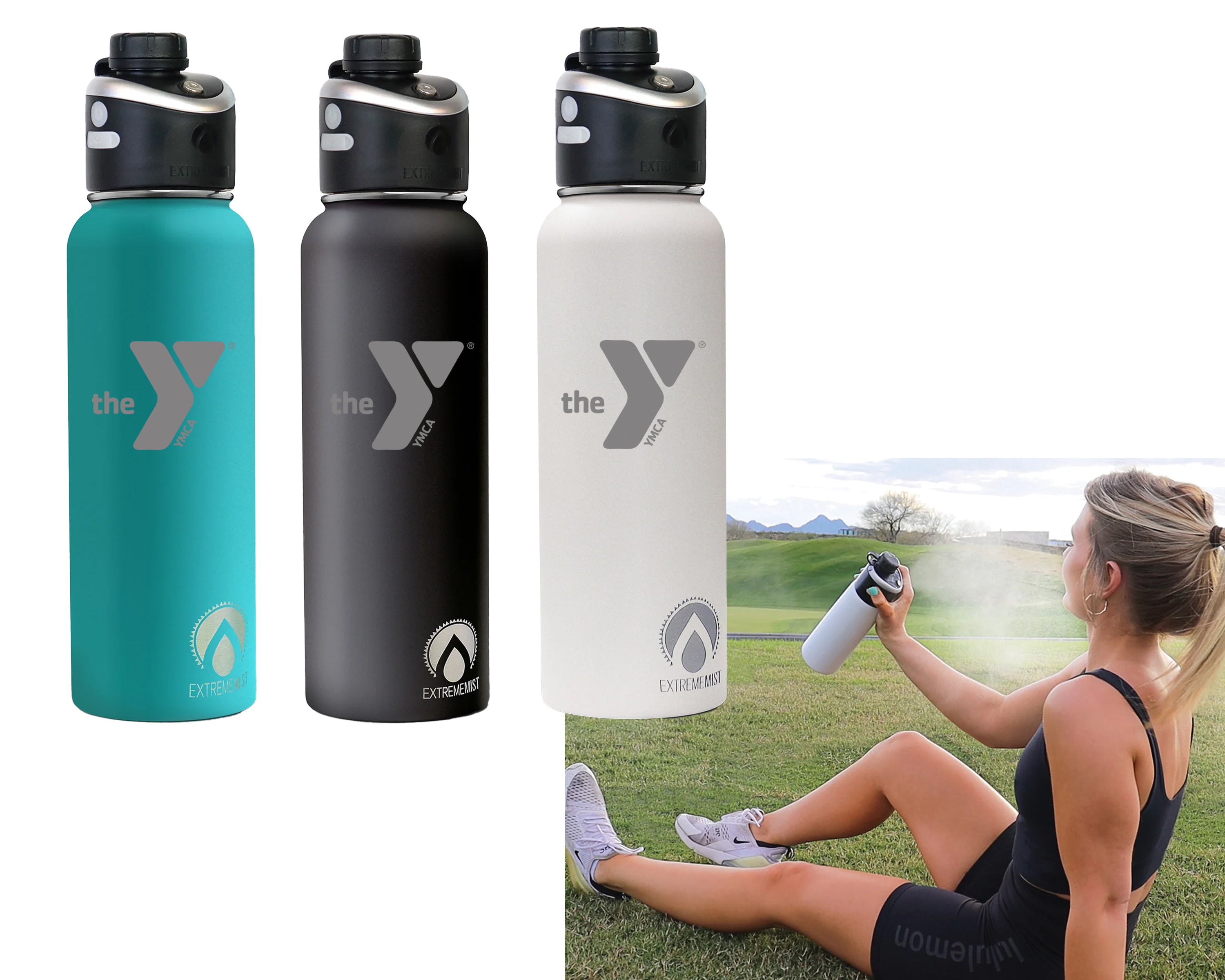 GoMist 25oz Misting and Drinking Bottle